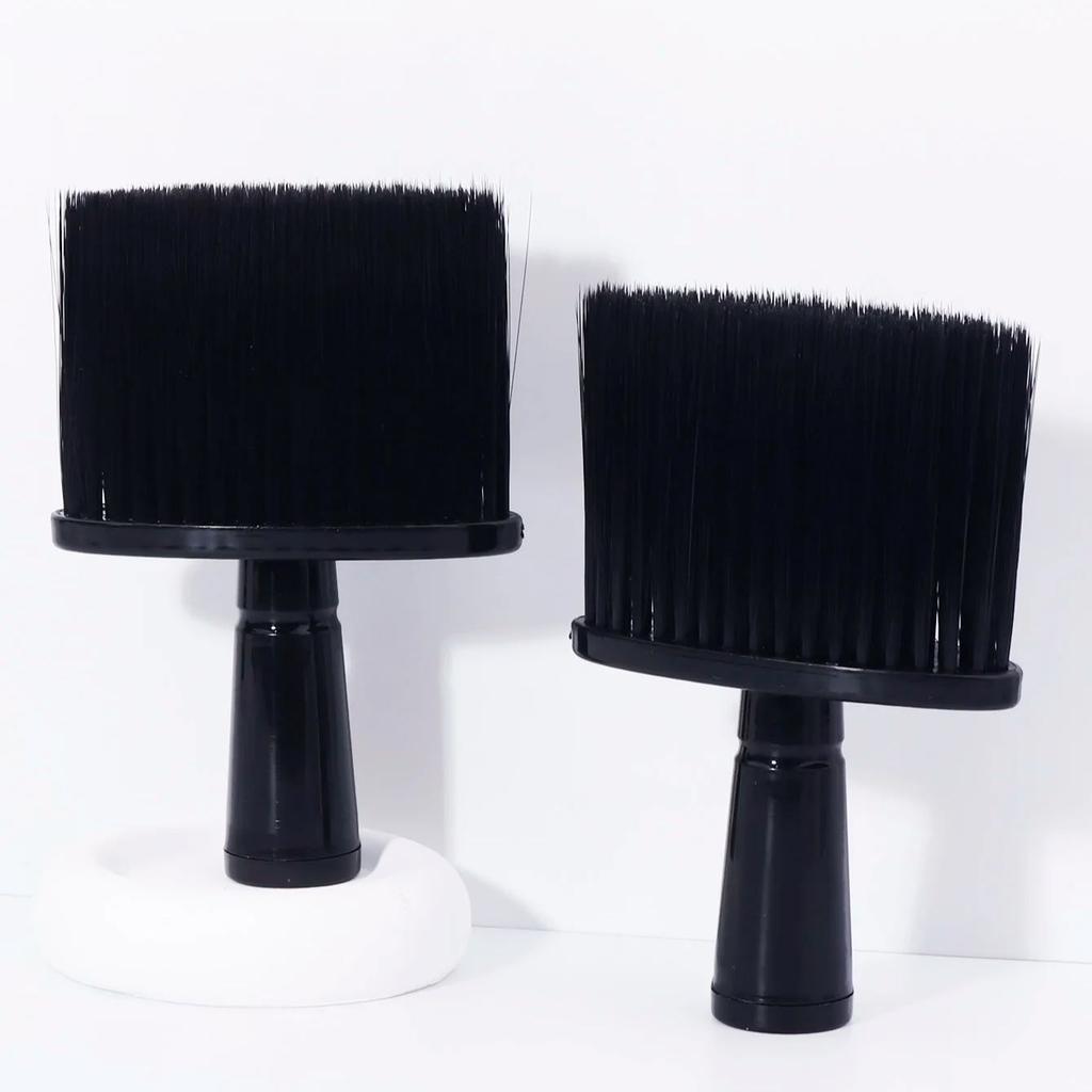 Soft Bristle Brush, Neck and Facial Dust Collector, Neck Hair Combing, Hair Salon Tools,special for Real Hair Wigs