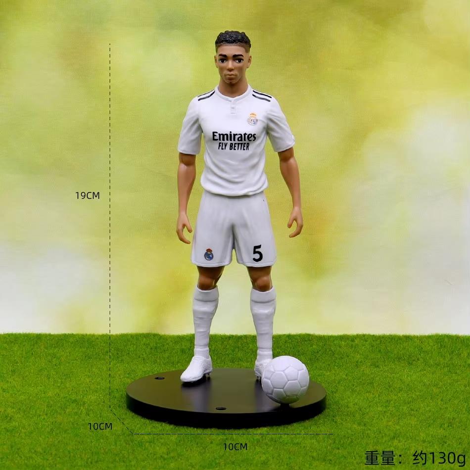 Model Car Accessories New Football Star FIFA C.Ronaldo Messi Mbappe Number 10 Jersey Desktop Dolls Ornament Football Fans Gifts
