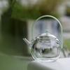 High-Value Glass Teapot: Single Pot with Handle, Tea and Water Separation, Heat-Resistant for Boiling