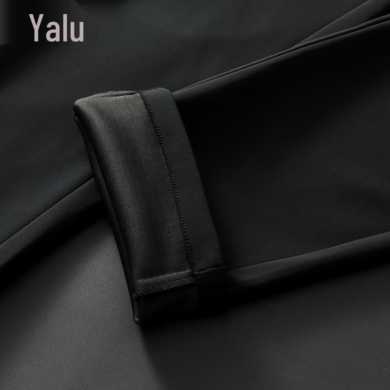 Yalu Men's Milk Silk Straight-Leg Casual Pants