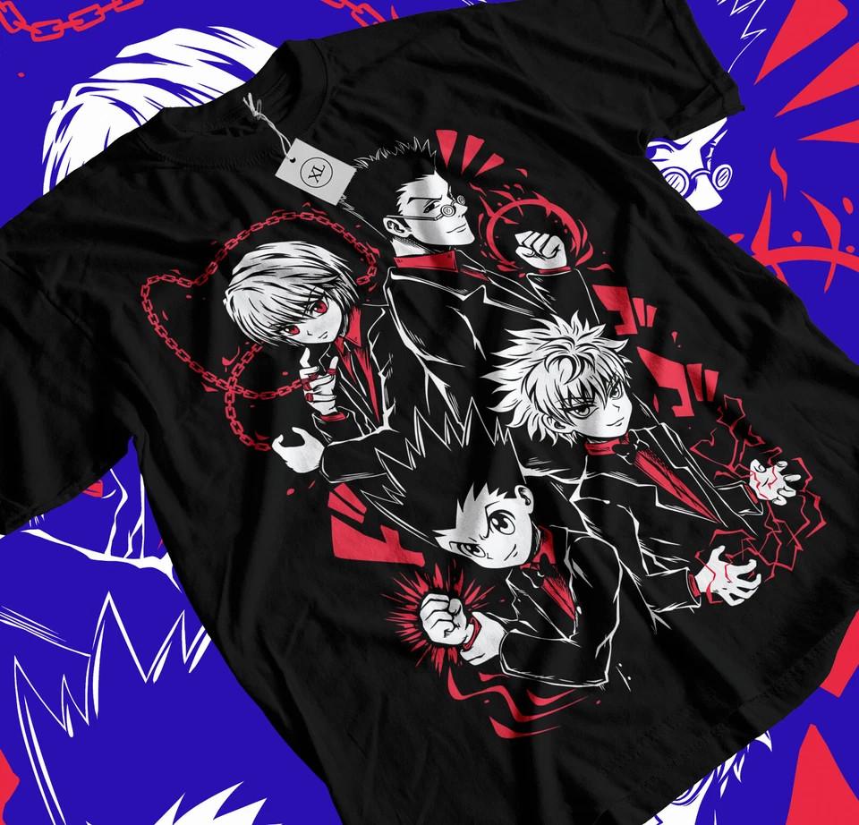 Hunter X Hunter Tshirt Gon Killua Anime T Shirt Unisex