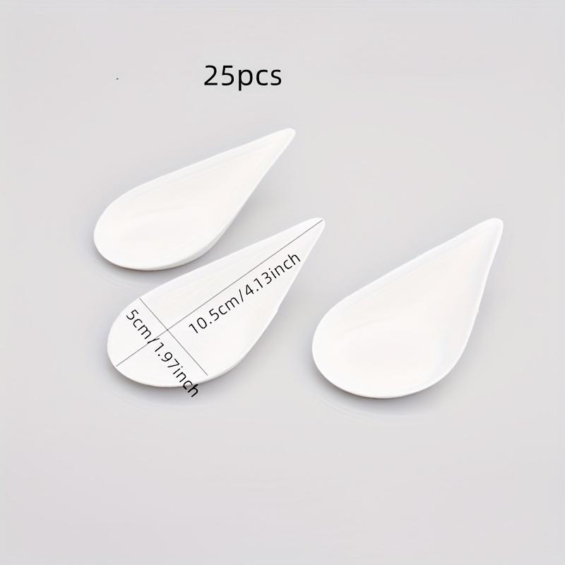 25Pcs Economy Pack Super Mini Disposable Sugar Cane Syrup Cake Salad Plates for Kitchen Restaurants Dipping Saucer Plates New