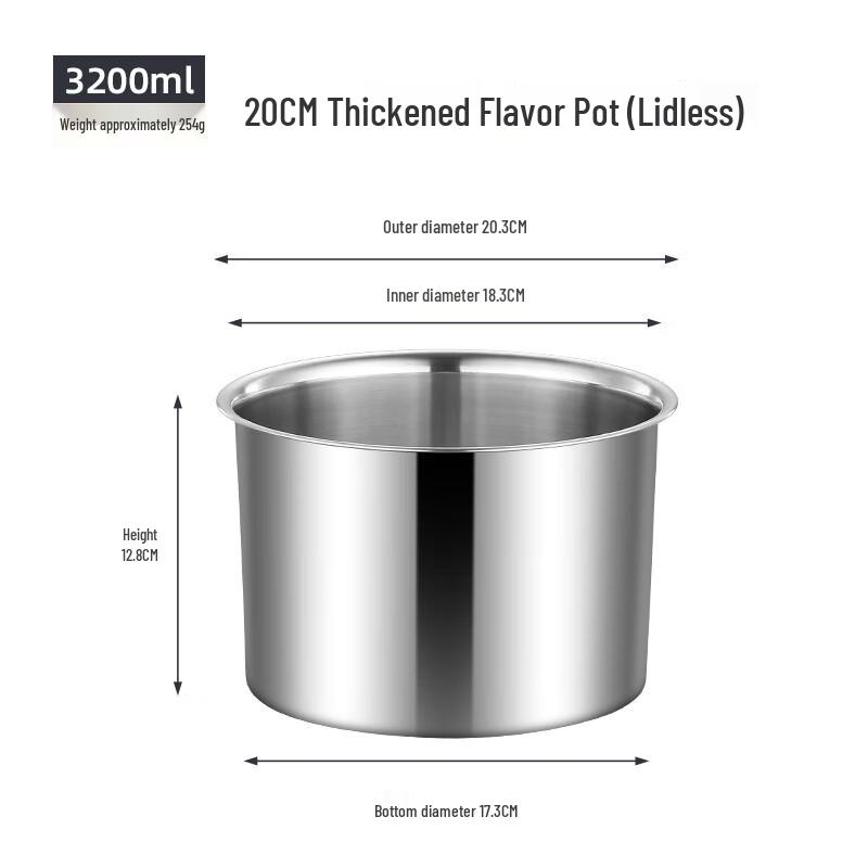 Lainuo Commercial Stainless Steel Seasoning Jars (10-Pack)