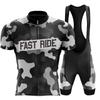 Summer Breathable Cycling Suit Set 2026  Camouflage Short Sleeves  Men Team Cycling Clothings MTB Maillot Ropa Ciclismo Bicycle Wear