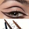 Ultra Fine Matte Gel Pencil Eyeliner in Waterproof Black and Brown, Designed for A Natural, Smooth End That Dries Quickly and Resists Smudging