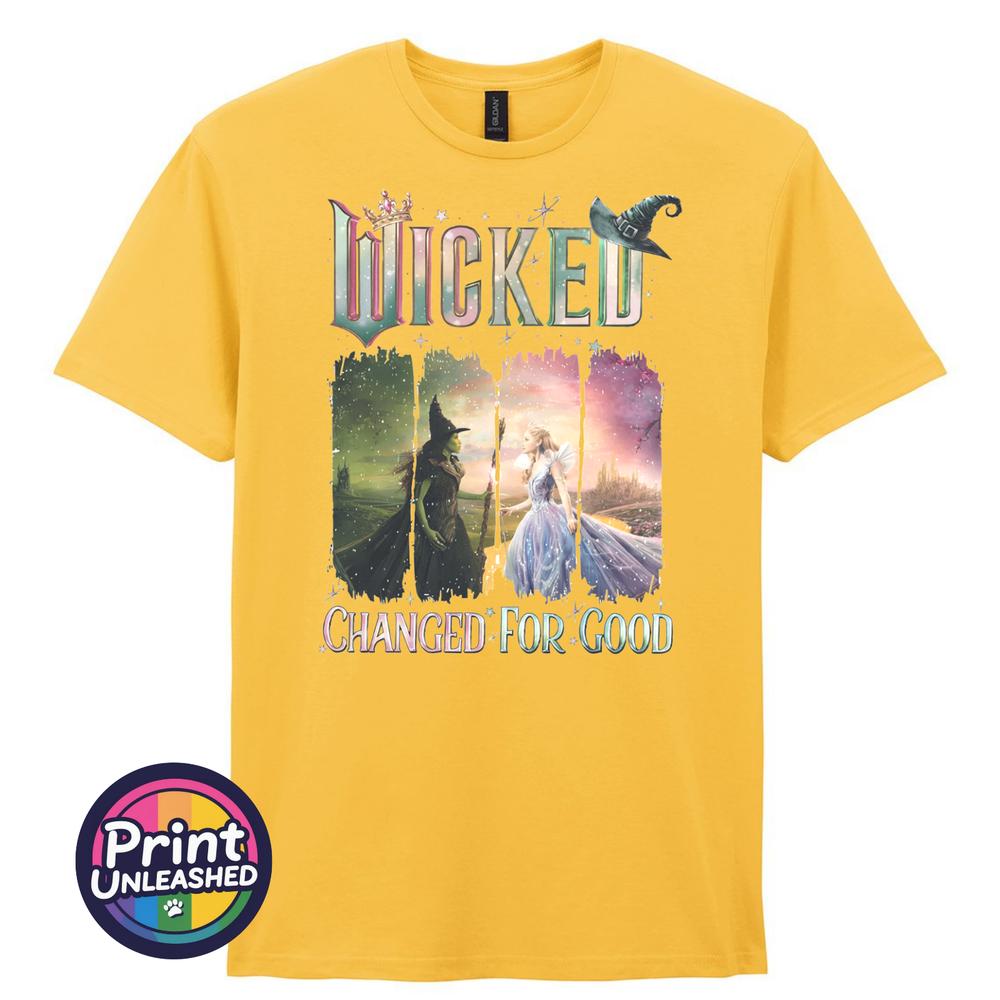 Changed for Good TShirt Wicked Graphic Tee Unisex S2XL Musical Movie Tee