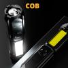Flashlight Torch ABS Accessories Black LED Most Powerful