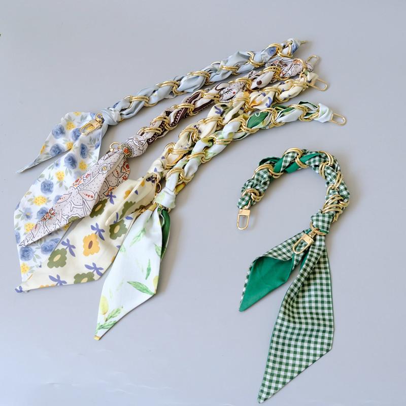 New Fashion Woman Phone Case Chains Elegant Accessory Parts Detachable Floral Cute Strap Phone Wrist Hand Chain