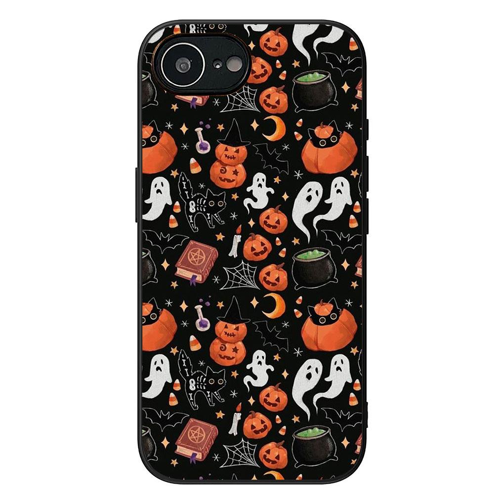 Halloween Little Ghost with Pumpkin Cover for Motorola Moto Edge 50 30 Fusion 40 NEO Ultra Pro E14 G20 E15 G35 G84 G13 G53 Case