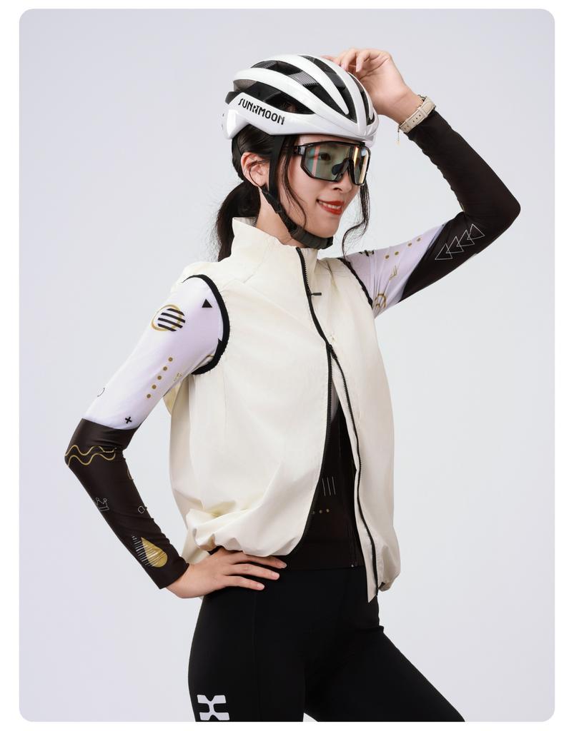 New Arrival Lightweight Cycling Vest Portable Road Bike Zip Jacket for Men Women Windproof Waterproof Running Waistcoat ODM