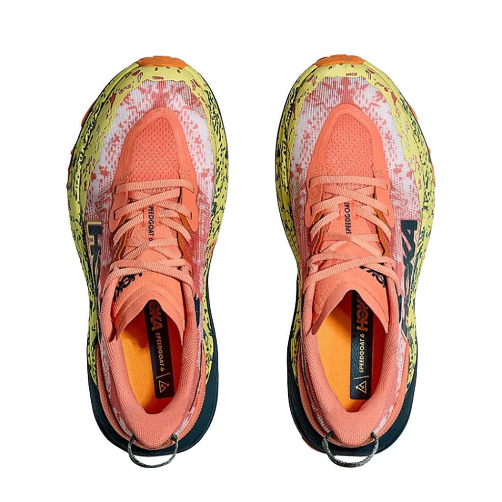 HOKA One One Speedgoat 6 Comfortable Soft Fabric Synthetic Leather Non-Slip Wear-Resistant Low-Top Running Shoes Women Running Shoes 1147811-FDS