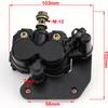 100-125cc Engine Rear Brake Caliper Dedicated Single-Piece Motorcycle Rear Disc Hydraulic Left/Right Brake Caliper Assembly