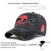 Unisex New York Embroidery Wash Baseball Caps Outdoor Adjustable Spring and Autumn Casual Sunscreen Hat