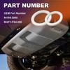 Transmission Fluid Drain Plug Crush Washer 6pcs Rear Differential Oil Drain Plug Washer Gasket Seal &6pcs Transmission Fluid 20mm+18mm Replacement