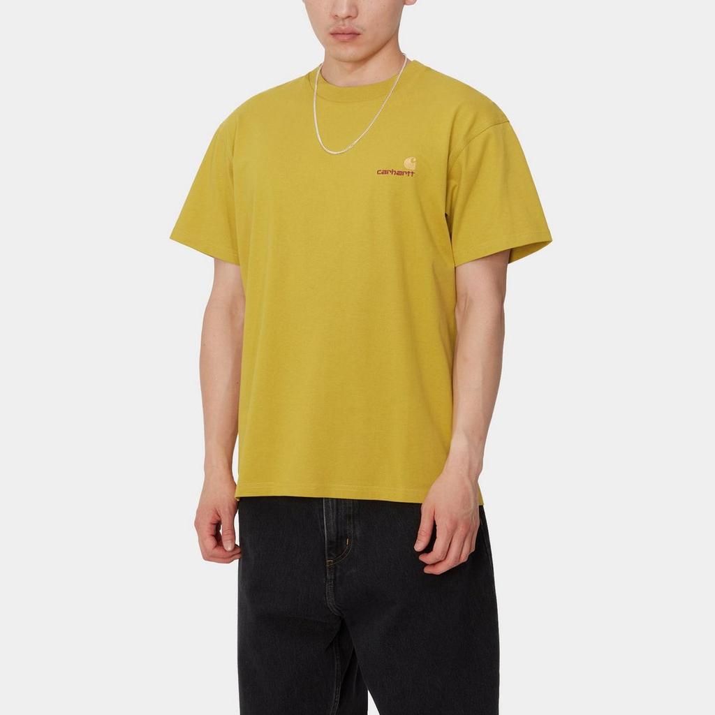 Carhartt WIP Amerikanisches Script T-Shirt I029956-29S-XX