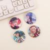 Genshin Impact Tinplate Brooch Set: Keqing, Xiao, Hu Tao, Klee, Kazuha - Cute Character Button Pendant Collection