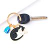 Cartoon Animal Stainless Steel Key Chain Cute Key Chain Car Key Ring Couple Pendant