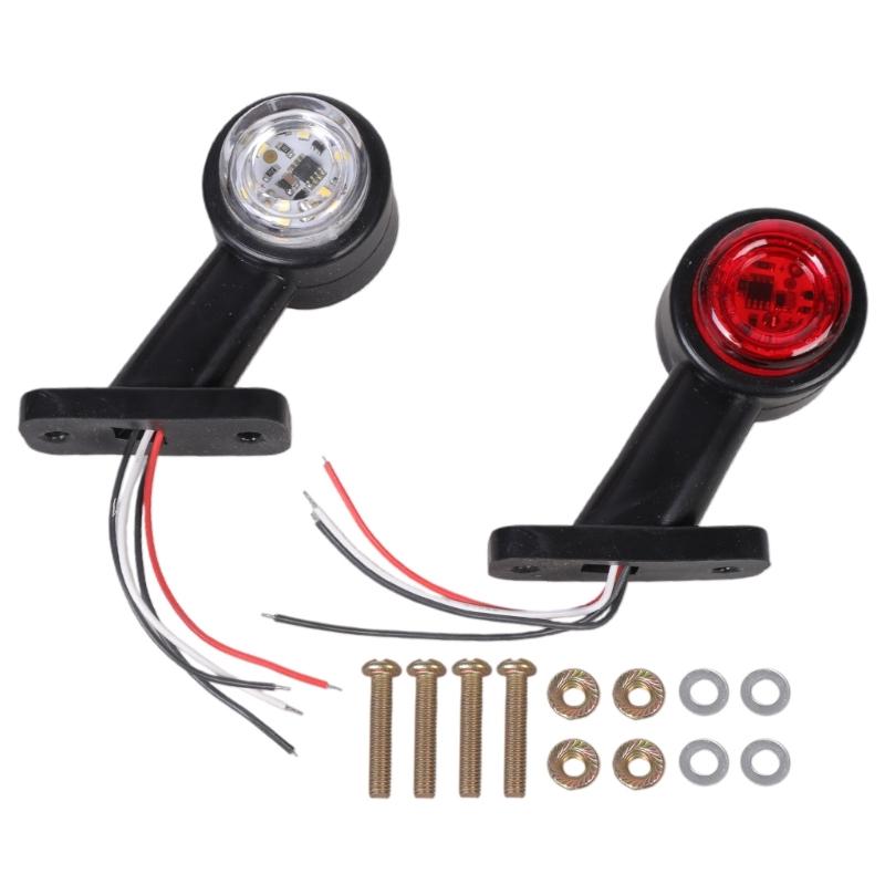 

Двухцветный светодиодный габаритный фонарь для прицепа, водонепроницаемый корпус из АБС-пластика, боковой габаритный фонарь, универсальная посадка для грузовиков, автобусов, автомобилей, лодок 1