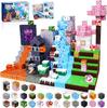 Creative Street View Magnetic Building Block Bricks Architectural Kit Diy Model Kids Tech Toy For Kid Gift