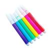 6-Color Watercolor Markers & Paint Brushes Set for Kindergarteners