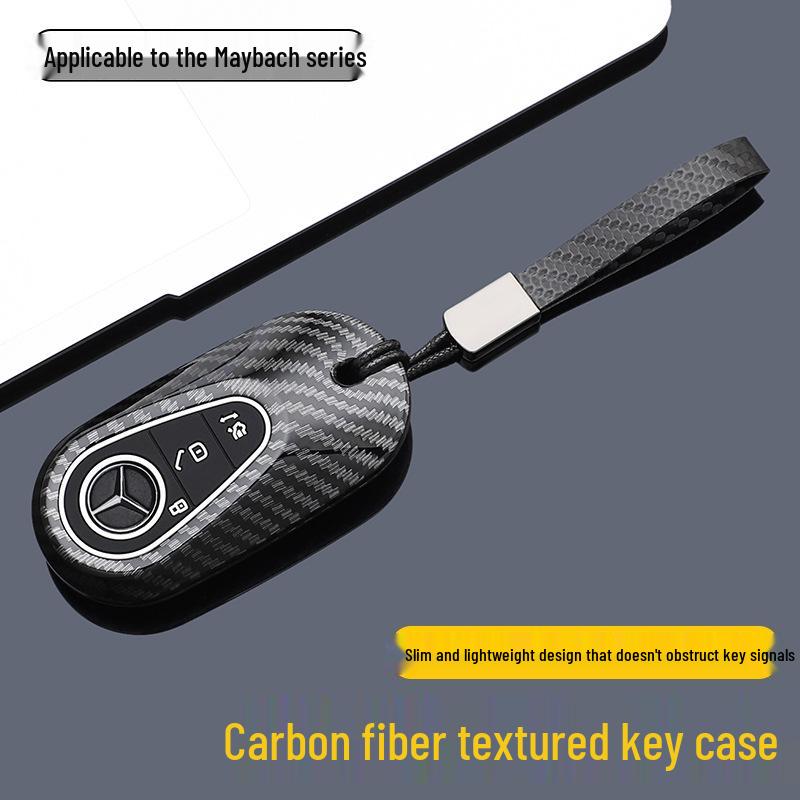 Compatible Key Case for Maybach GLS450, Mercedes S480/S500L, S-Class S450L/580 Keychain