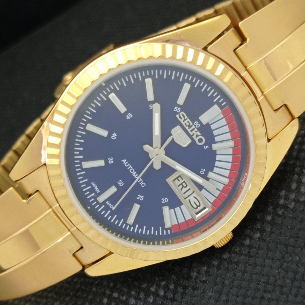 

ВОССТАНОВЛЕННЫЕ ВИНТАЖНЫЕ SEIKO 5 AUTO 6309A ЯПОНИЯ МУЖСКИЕ D/D СИНИЕ ЧАСЫ 587b-a308576-9 SKU587b-a308576