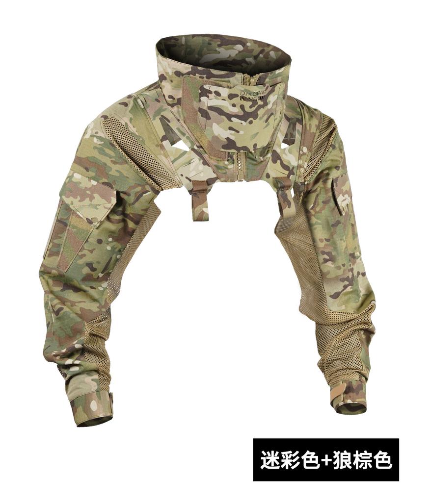 Outdoor Functional Training Stand Collar Tactical Vest Man Multifunction Breathable Chest Rig Hollow Out Tactical Waistcoat