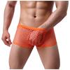 Men  Hollow Out Low-Waist Sexy  Mesh Sexy  Underwear Shorts Briefs