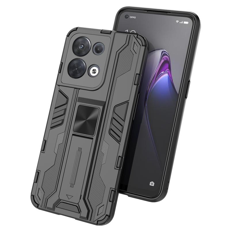 For OPPO Reno 8 Pro 5G Case Luxury Magnetic Car Holder Phone Case For OPPO Reno8 Reno 8 Pro + Plus Shockproof Armor Back Cover