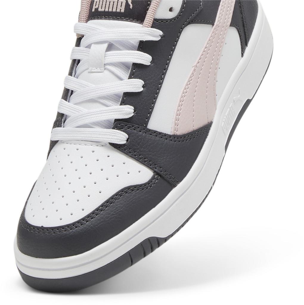 Puma Rebound V6 Low Sneakers In Rich Grey/matte Mist/white