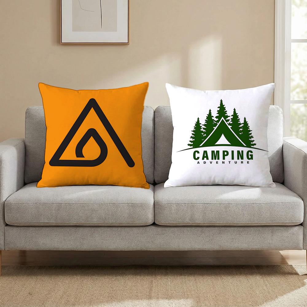 Cigarette Camp Cushion Cover Cushion Cover Set 4Pcs 50X50 45X45 40X40 Pillowcase Decorative Sofa Home Decor