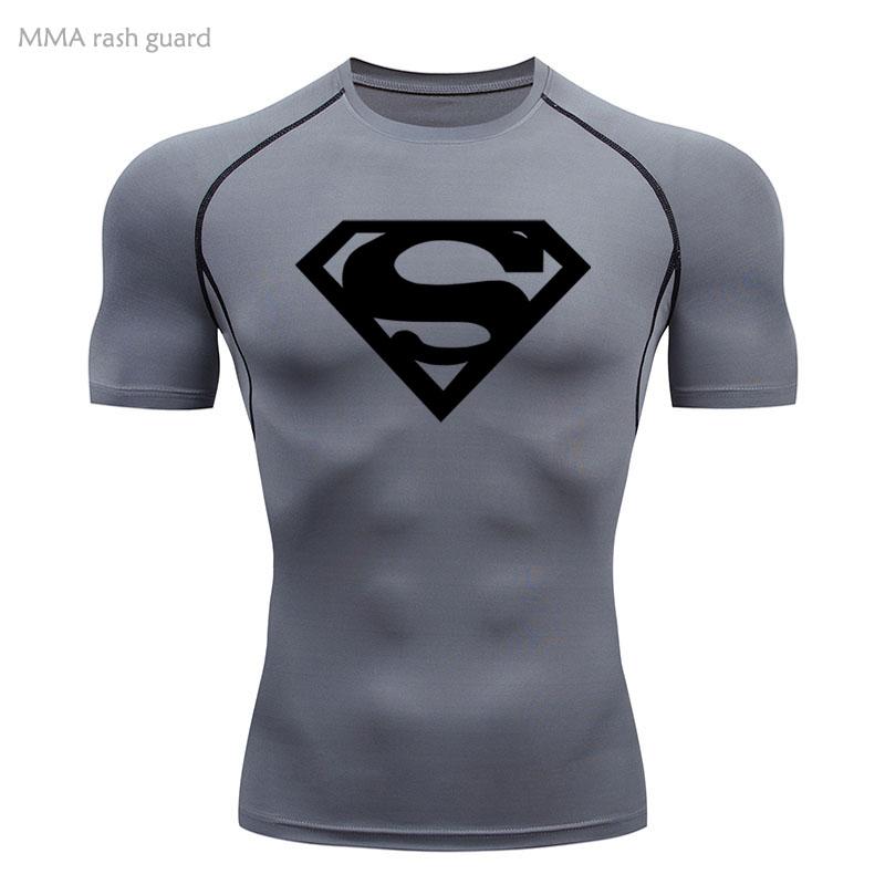 Sports Compression Shirt Men's T-Shirt Short Sleeve