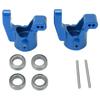 2pcs RC Rear Axle Seat Aluminum Alloy Durable Rear Hub Carrier for Traxxas Latrax Teton 1 18 RC Vehicles