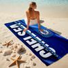 1pc C-Chelsea Beach Towel, Comfortable and Thick, and Swimming/Bath/Picnic/Camping Towel, Suitable for Seaside Beaches