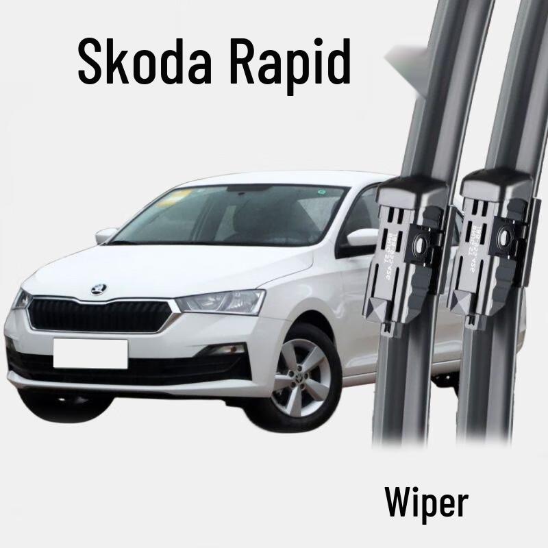 Бескаркасные передние щетки стеклоочистителя Skoda Rapid