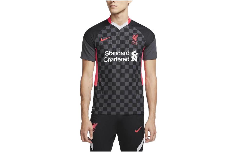 

Nike Soccer Jerseys Men s Black Moderate Straight Fit CZ3200-060 M