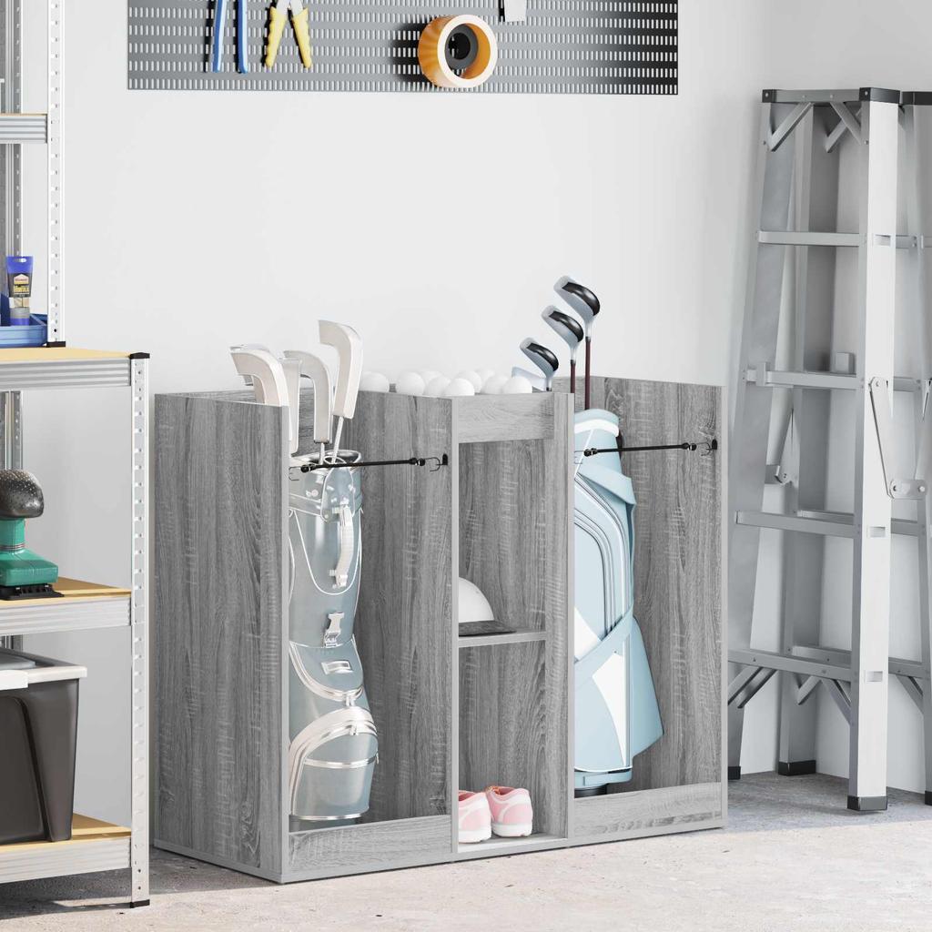 Golf Cabinet Solid Grey Sonoma 102 x 45 x 85.5 cm