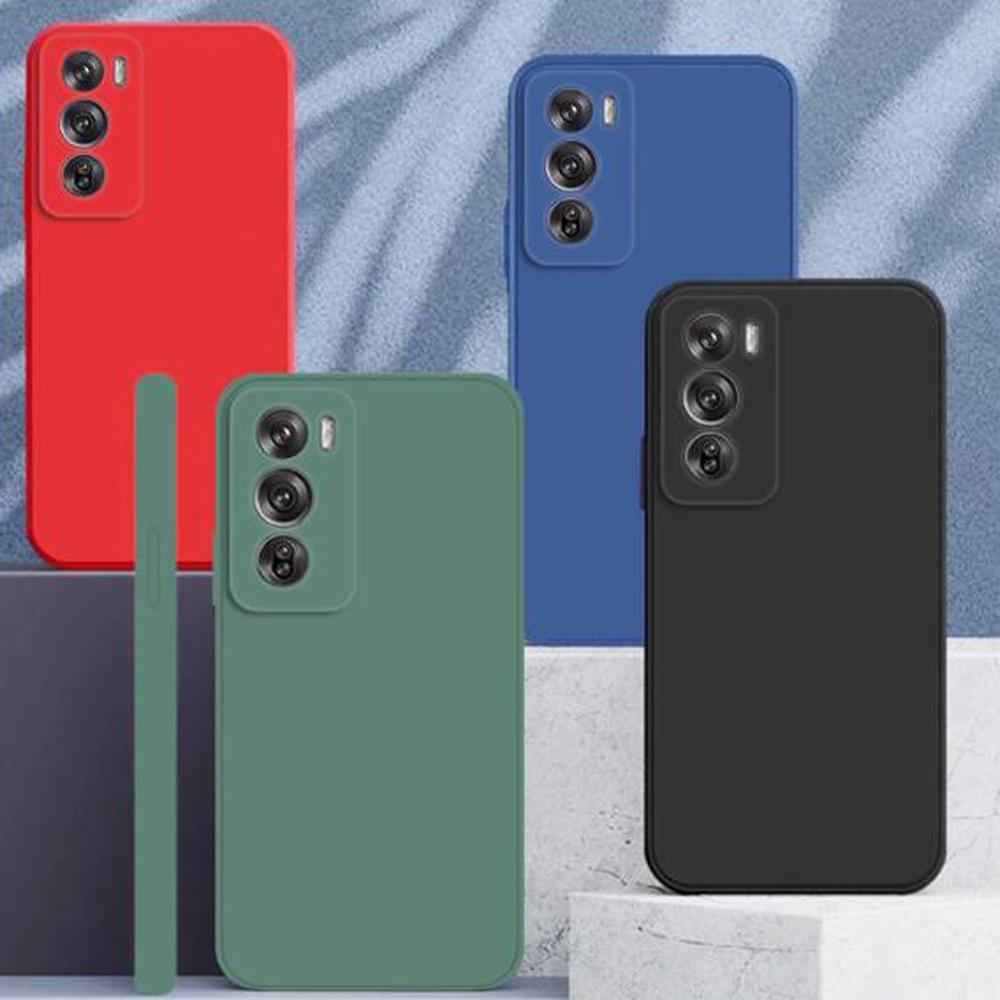 Funda Reno12Pro Crossbody Necklace Strap Cord Lanyard Liquid Silicone Case for Oppo Reno 12 Pro 12F 5g Global Soft Cover Shell