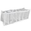 Underwear Storage Box Breathable Foldable Multiple Cells Drawer Organizer for Bras Socks7 Cells