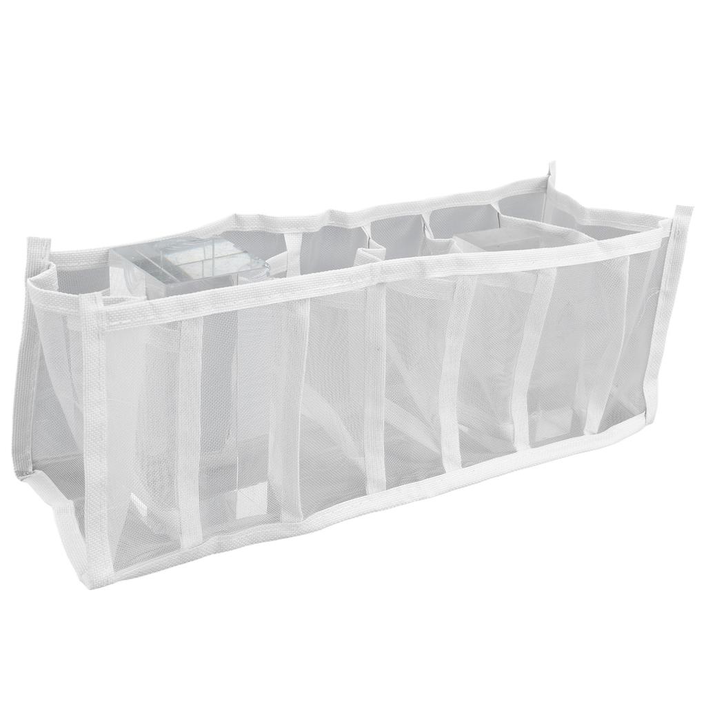Underwear Storage Box Breathable Foldable Multiple Cells Drawer Organizer for Bras Socks7 Cells