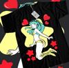 T-Shirt Lum Urusei Yatsura Darling No Baka Girl Kawai Ragazza Anime Maglietta Tutte le Taglie