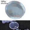 10Pcs Coin Case Transparent Round Storage Case Holder Coin Plastic Box 38/50mm
