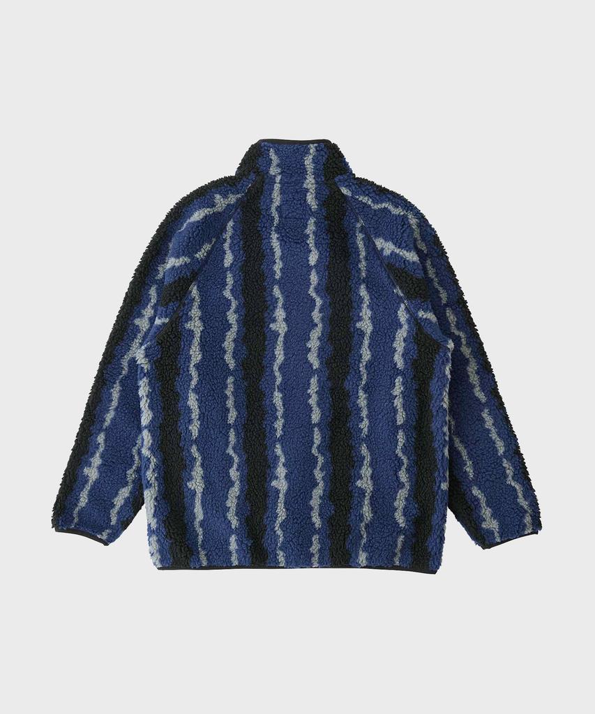 Gramicci Ripple Sherpa Jacket Navy Ripple