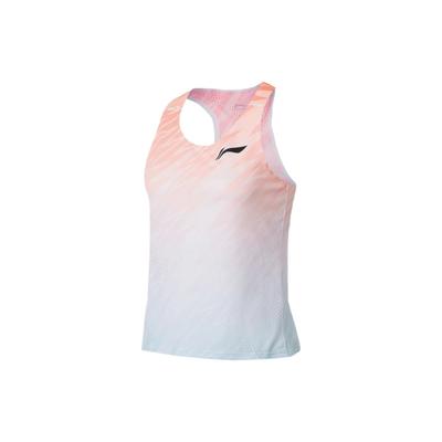 Li Ning Koşu Serisi Degrade Renk Bloklu Spor Yeleği Kadın Üstler Açık Mavi AAYS038-2