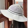 Portable Sunshade Alpine Hat Breathable Foldable Bucket Hat Top Mesh Fisherman Cap  Spring