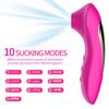 Damen 10-Modi Klitoris-Saugvibrator & G-Punkt Teaser