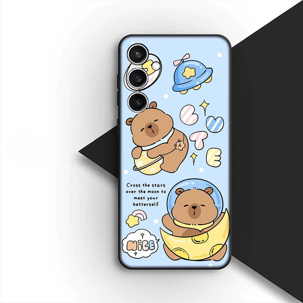 Comics Capybaras Wallpaper Handyhülle für Xiaomi Redmi Note 12 11 10 A3 Pro 10A 10C 12C Note12 5G 4G Schutzhülle
