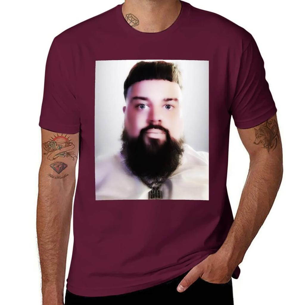 Joeyy Airbrush Squareprint TShirt Blacks Vintage Anime Shirt Heavyweights Unisexs T Shirt Graphic