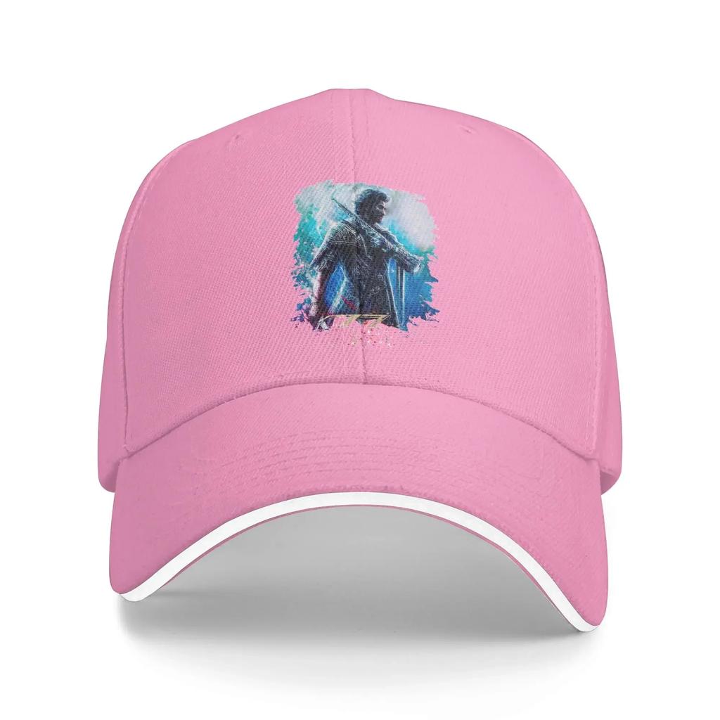 Hazbins Hotels Angel Dust Baseball Cap Distressed Denim Anime Headwear for Unisex Women Outdoor All Seasons Travel Adjustable Caps