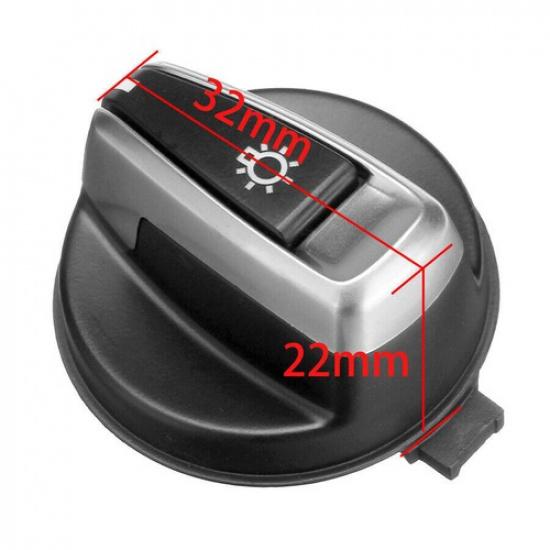 Headlight Fog Light Switch Knob For BMW 1 Series E88 E82 3 Series E90 E91 X1 E84